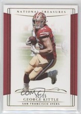 2018 Panini National Treasures Gold 25/35 George Kittle #12