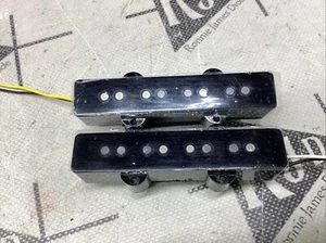 Fender MIM Player Series Jazz J Bass Pickup Set 4 String Set Alnico V - Picture 1 of 4