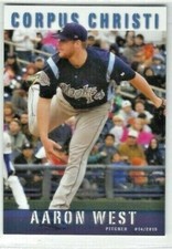 2015 Corpus Christi Hooks (Double A-Houston Astros) Aaron West