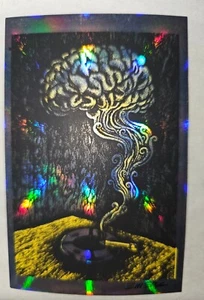 FOIL VARIANT EMEK Ween Smoking Brain Handbill Signed HB Silkscreen Poster - Picture 1 of 5