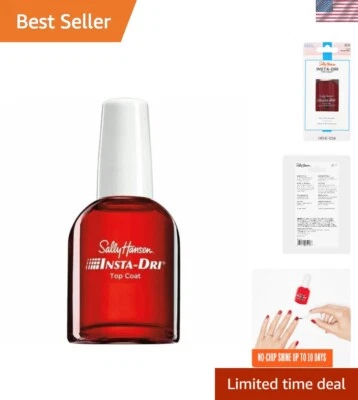 Top Coat Nail Polish - UV Protected, Fast Dry, Streak-Free Shine in Just 30 Secs - Image 1 of 4