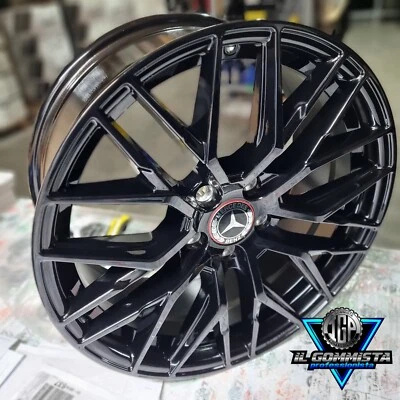 IGP KIT 4 Cerchi In Lega 18" Compatibili con Mercedes Classe C W205 CLA W117 118 - Imagen 1 de 4