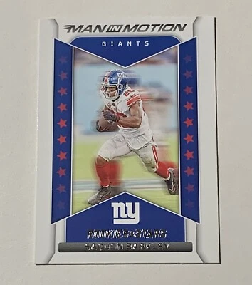 2022 Panini Rookies & Stars Saquon Barkley Man In Motion #MM-10 New York Giants - Image 1 of 2