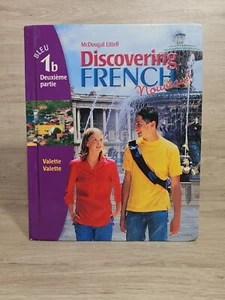Discovering French, Nouveau!: Student Edition Level 1B 2004 - Hardcover - GOOD - Picture 1 of 3