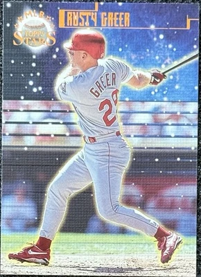 1998 Topps Stars Bronze /9799 Rusty Greer #12 - Image 1 of 2