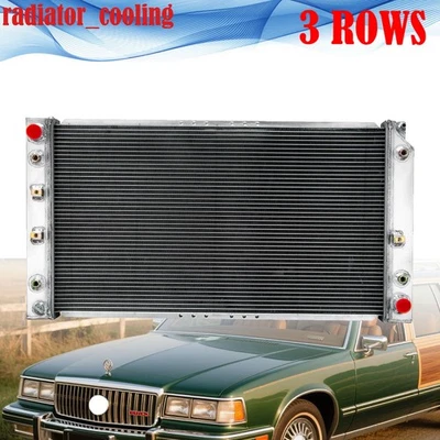 3 Row Aluminum Radiator Fits 94 95 96 Chevy Caprice Impala Buick Roadmaster 5.7L - Image 1 of 4