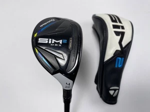 TaylorMade SIM2 MAX Rescue 4 Hybrid 22* Fujikura Ventus Blue 7S Stiff RH HC - Picture 1 of 9
