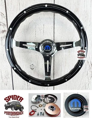 Ramcharger Dodge W 1974-1987 camioneta volante madera 14" Black Widow Premium Foto 1 de 4