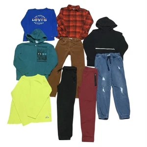 Lote de ropa para niños talla 10 y 10-12 otoño invierno Levi’s Lands End Cat & Jack - Imagen 1 de 6