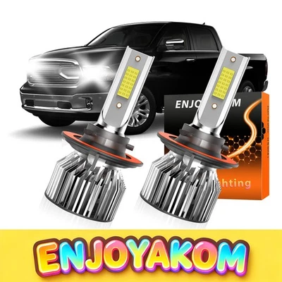 For Dodge Ram 5500 2008-2010 High Low Beam Combo LED Headlight Bulbs Kit 6000K - Image 1 of 4