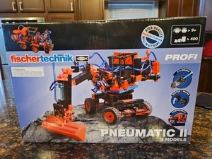 Fischertechnik Profi Pneumatic II VERSIEGELT 8 MODELLE KUNSTSTOFF BAU SPIELZEUG  - Bild 1 von 9