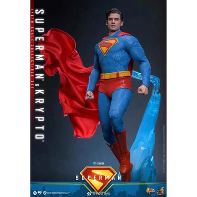 New Hot Toys MMS812 Super Man Superman & Krypto 1/6 Action Figure - Image 1 of 4