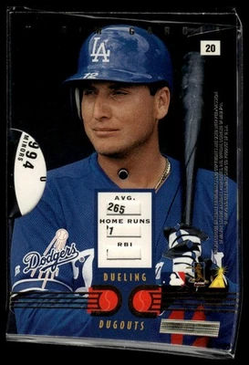 1997 Pinnacle Inside #20 Vladimir Guerrero / Karim Garcia Dueling Dugouts - Imagem 1 de 2