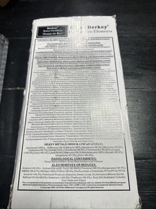 Berkey BB9-2 Auténtico Negro Elementos de Purificación Filtro de Agua Repuesto Nuevo - Imagen 1 de 8