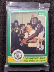 1984 Star CELTICS CHAMPIONS SET factory sealed bag complete set of 25 cards - Picture 1 of 2