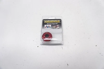 Tuerca de vástago de dirección KTM Husqvarna Gas Works Connection roja 24-405 125-450 M50 Foto 1 de 4