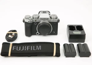 FUJIFILM X-T5 40MP Mirrorless Digital Camera (Body) Silver - 5700 Shutter Count - Picture 1 of 11