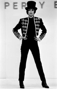 Perry Ellis Fall 1992 Black Suede Soutache Embroidered Military Jacket 12 - Picture 1 of 13