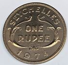 C2904   SEYCHELLES  COIN     ONE RUPEE   1974  UNC.