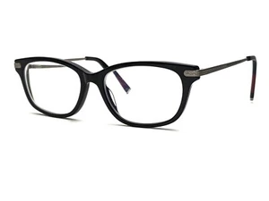 Ellen Degeneres ED501 O-05 Love Eyeglasses Frames: Black & Silver / 52-17-140 - Picture 1 of 12