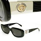 Gianni Versace 1996 Unisex Vintage Black Medusa Sunglasses MOD 256/M COL 374