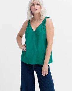 ELK Organic - Emerald Green Top – size 12 – 14 - 100% Organic cotton - Picture 1 of 9