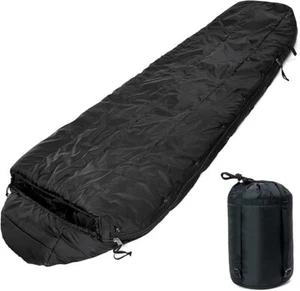 Intermediate Cold Weather Sleeping Bag Black Modular Military Sleep System Bag - Picture 1 of 7
