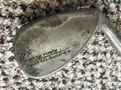 Cobra Trusty Rusty 53° Gap Wedge True Temper S Flex Shaft Lamkin Crossline Grip - Image 1 of 4
