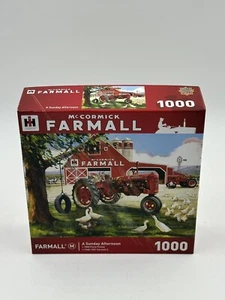 Farmall Jigsaw Puzzle A Sunday Afternoon 1000 Piece Master 71329 New Sealed - Picture 1 of 9