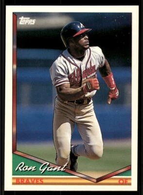 1994 Topps #166 Ron Gant - Image 1 of 2