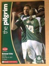Plymouth v Bristol City 2007-8 programme