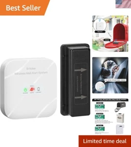 Battery-Powered Mailbox Alarm - Easy Install with Low Battery Reminder & Alerts - Picture 1 of 9