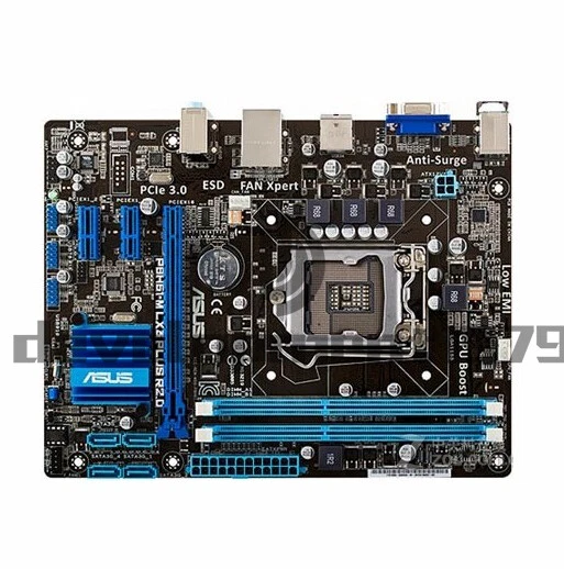 1PC Asus P8H61-M LX3 PLUS R2.0 Motherboard H61 Socket LGA 1155 DDR3 Used - Image 1 of 1