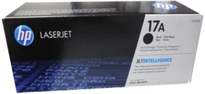 New Genuine Sealed HP CF217A Black Toner 17A - OPEN BOX and TUB -- UNUSED - Picture 1 of 1