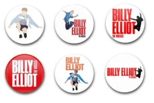 25 mm 1" KNOPFABZEICHEN x6 BILLY ELLIOT SET 1 - Bild 1 von 1