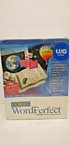 New Sealed Software Corel Wordperfect Suite 6.1 Suite Quattro Pro 6 Pro CD-ROM - Picture 1 of 4
