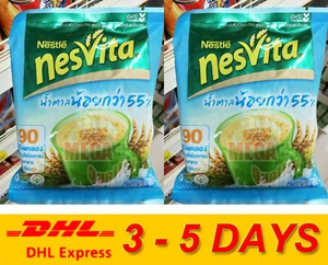 2 x Nestle Nesvita Cereal Beverage Low Sugar High Calcium Fiber Food Breakfast - Picture 1 of 2