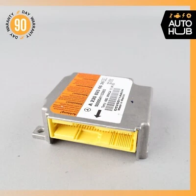 03-06 Mercedes R230 SL500 SL55 Airbag Sensor SRS Módulo de Controle OEM - Imagem 1 de 4