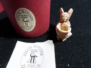 ADAM BINDER DESIGNS - FAIRY KINGDOM - Red Fairy with Foxglove - Picture 1 of 5