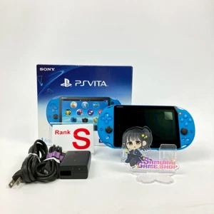 PS Vita PCH-2000 Aqua Blau Konsole S Rank Box Sony PlayStation 1Tag Versand 1846 - Bild 1 von 16
