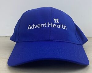Health Hat Advent Health Blue Adjustable Hat Adult Blue OSFA Adjustable Hat