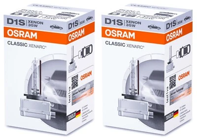 OSRAM D1S 66140 XENARC CLC LED ORIGINAL XENON LAMPE VERSION 2025 2 STÜCK BMW - Bild 1 von 2