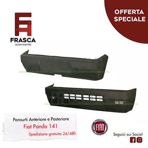 Paraurti Anteriore e Posteriore Fiat Panda 141 750 1000 1100 900 4x4 1986-2003 - Imagen 1 de 2