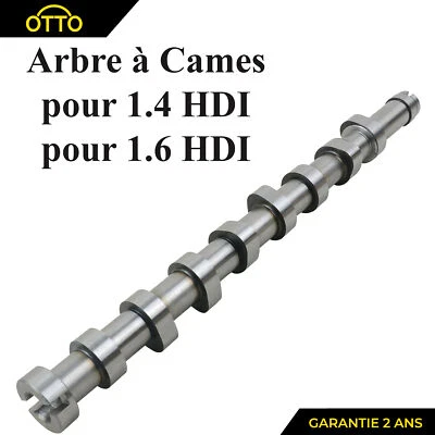 Arbre à came 1.4 et 1.6 e-HDi 8V DV6C DV4C pour C3 C5 C4 208 308 3008 5008 207 - Immagine 1 di 4