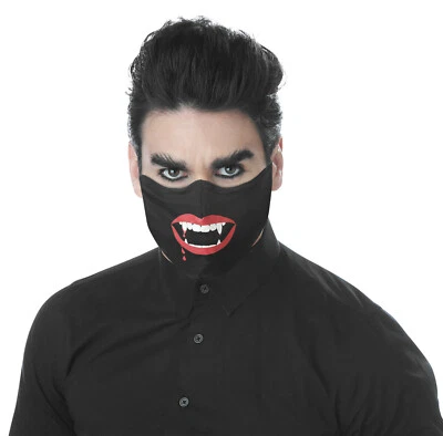 California Costumes Vampire Face Mask, One Size - 6220-149 - Image 1 of 3