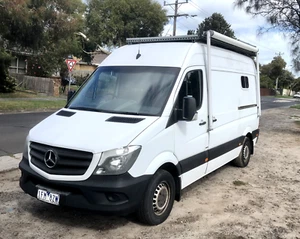2016 Mercedes Sprinter - camper van motorhome - off grid, solar, hot water - Picture 1 of 18