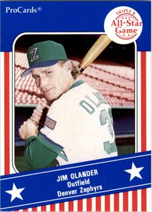 1991 Triple A All-Stars ProCards #AAA11 Jim Olander