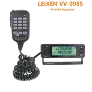 Leixen VV-998S 25W Dual Band Mobile Radio UV-998 Transceive VV898S aggiornato - Foto 1 di 10