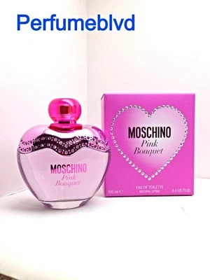 MOSCHINO ROSA RAMO 3.4 FL. OZ 100 ML EAU DE TOILETTE SPRAY MUJER CAJA SELLADA Foto 1 de 2