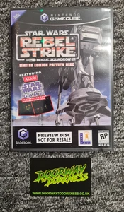 Nintendo GameCube Star Wars Rebel Strike Rouge Squadron 3 Preview Disc - Picture 1 of 5